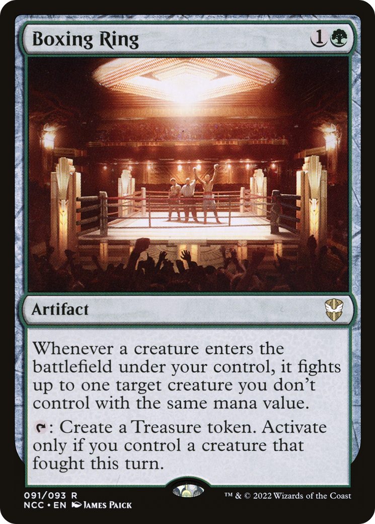 Boxing Ring (NCC-091) (Foil)