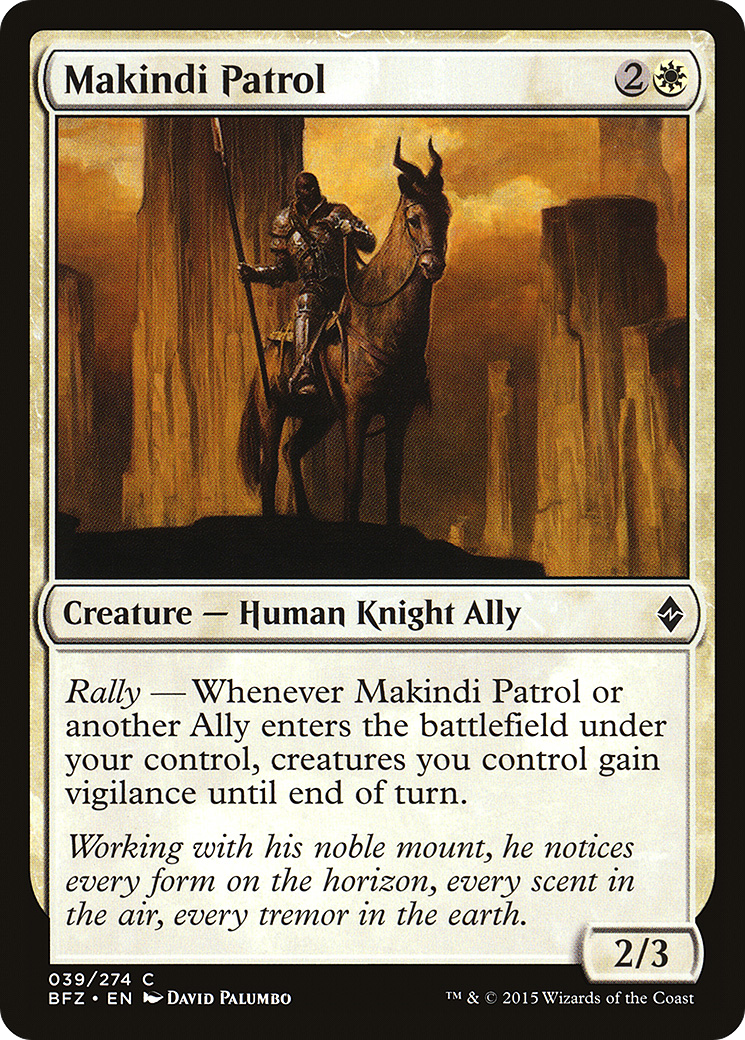 Makindi Patrol (BFZ-039) (Foil)