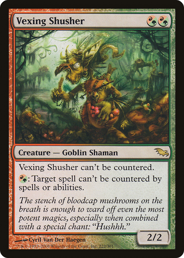 Vexing Shusher (SHM-222) (Foil)