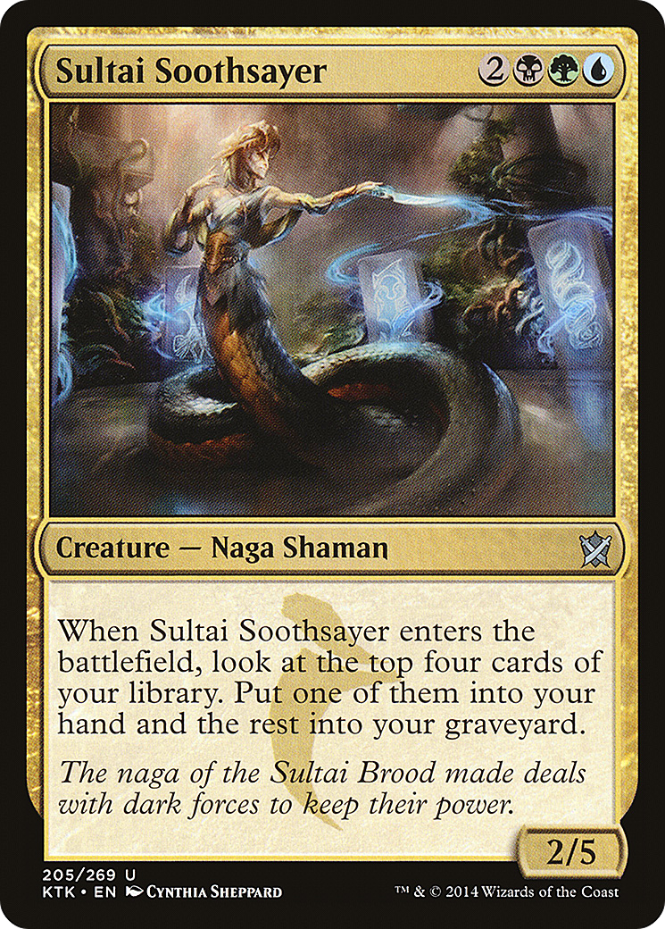 Sultai Soothsayer (KTK-205) (Foil)