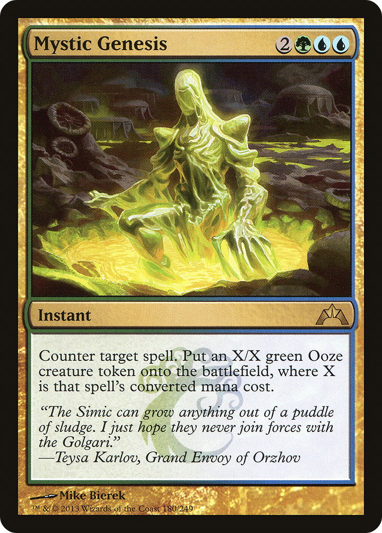 Mystic Genesis (GTC-180) (Foil)