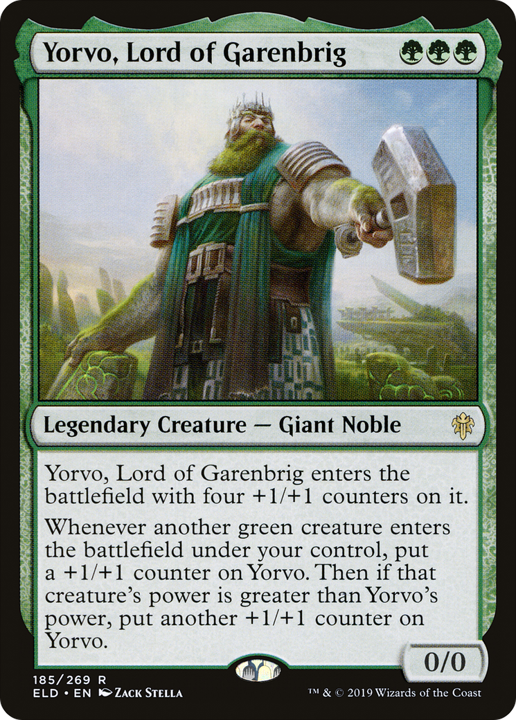 Yorvo, Lord of Garenbrig (ELD-185) (Foil)