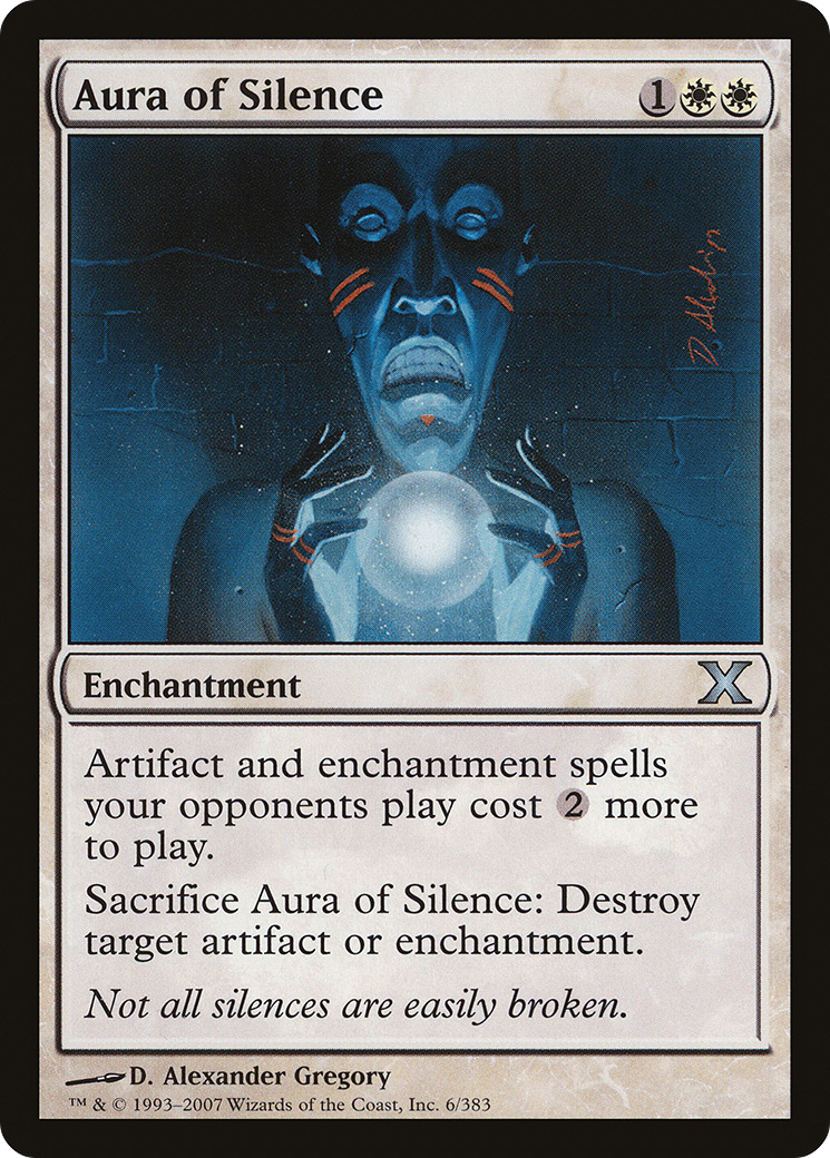 Aura of Silence (10E-006) (Foil)