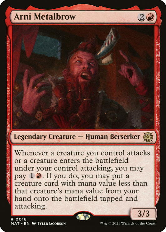 Arni Metalbrow (MAT-016) (Foil)