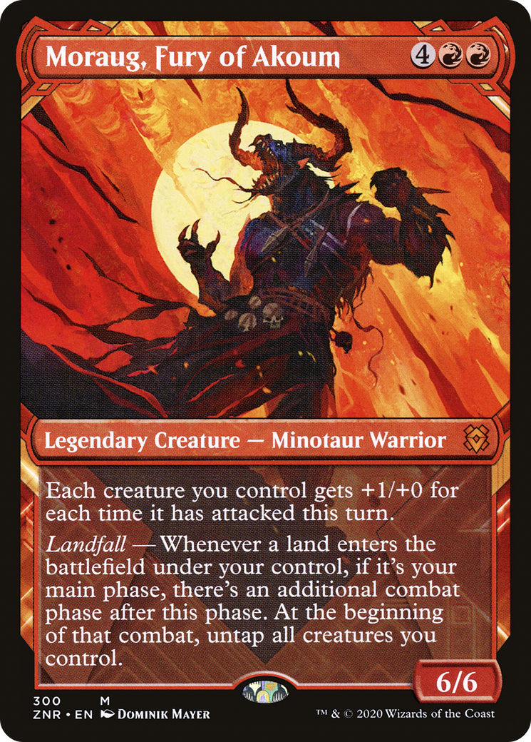 Moraug, Fury of Akoum (ZNR-300) (Showcase)