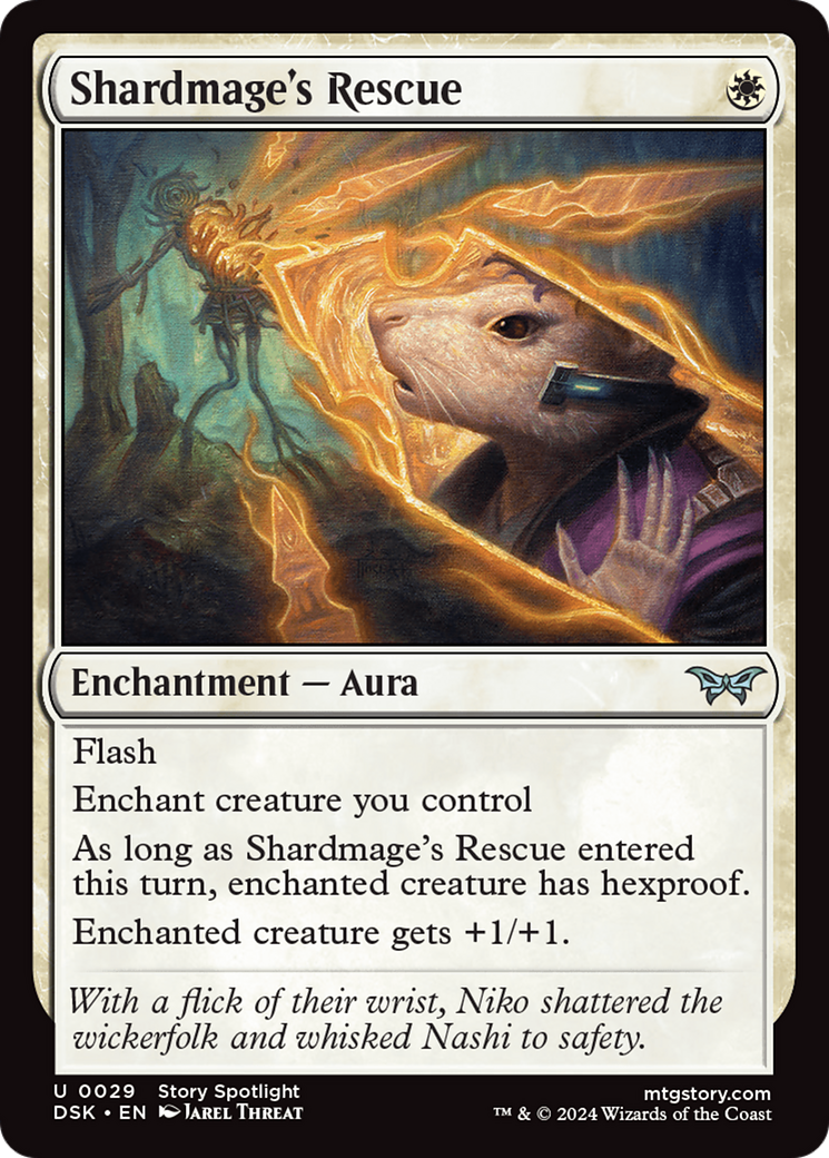 Shardmage's Rescue (DSK-029) (Foil)