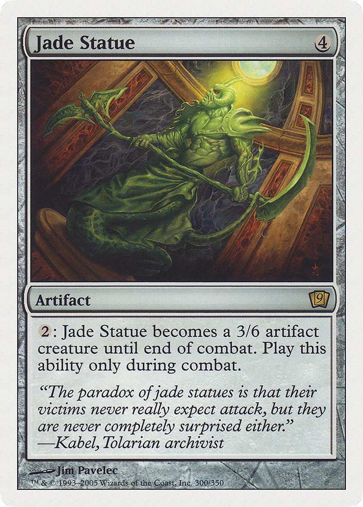 Jade Statue (9ED-300★) (Foil)
