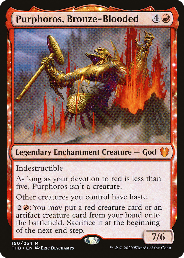 Purphoros, Bronze-Blooded (THB-150) (Foil)