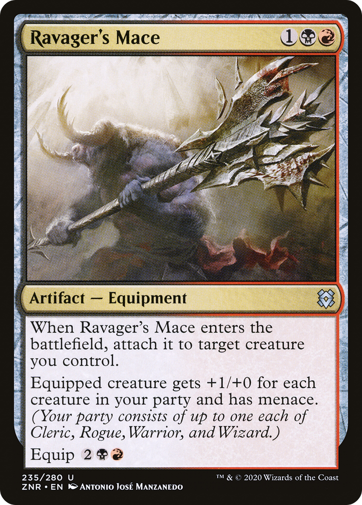 Ravager's Mace (ZNR-235)