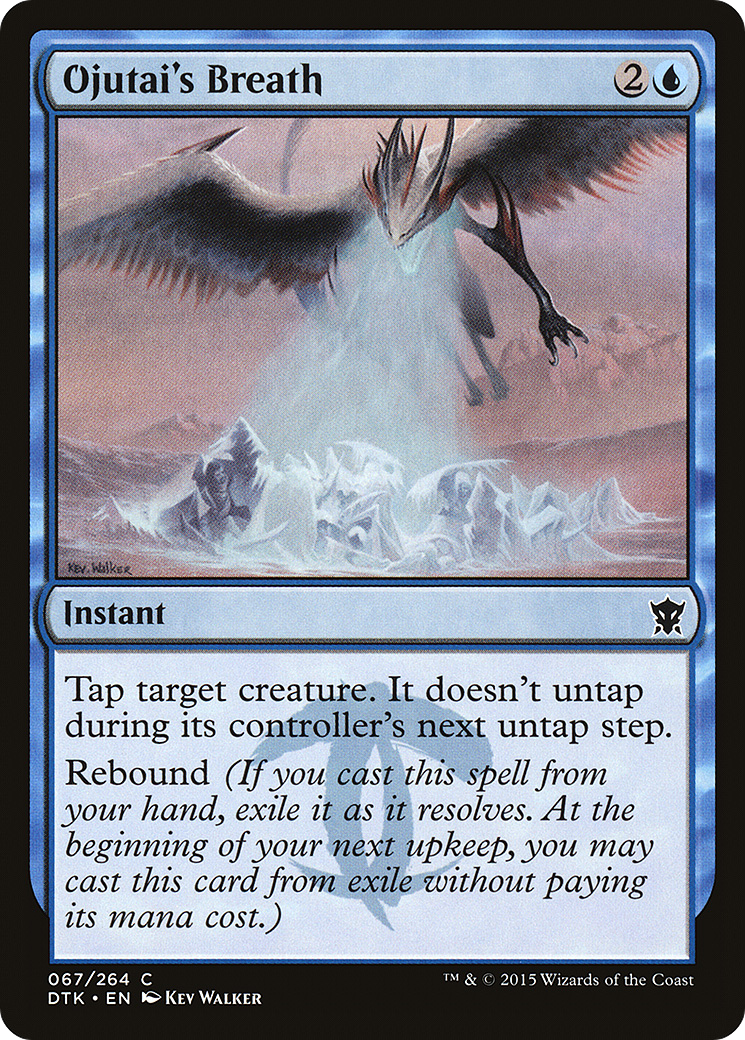 Ojutai's Breath (DTK-067) (Foil)