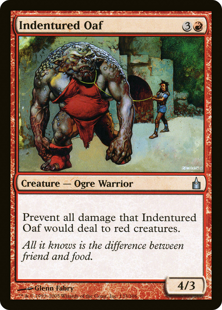 Indentured Oaf (RAV-133) (Foil)