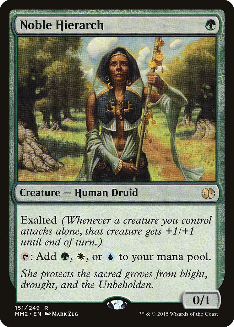 Noble Hierarch (MM2-151) (Foil)