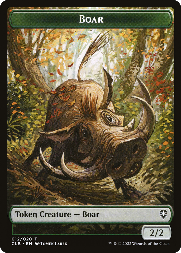 Boar Token (CLB-012)