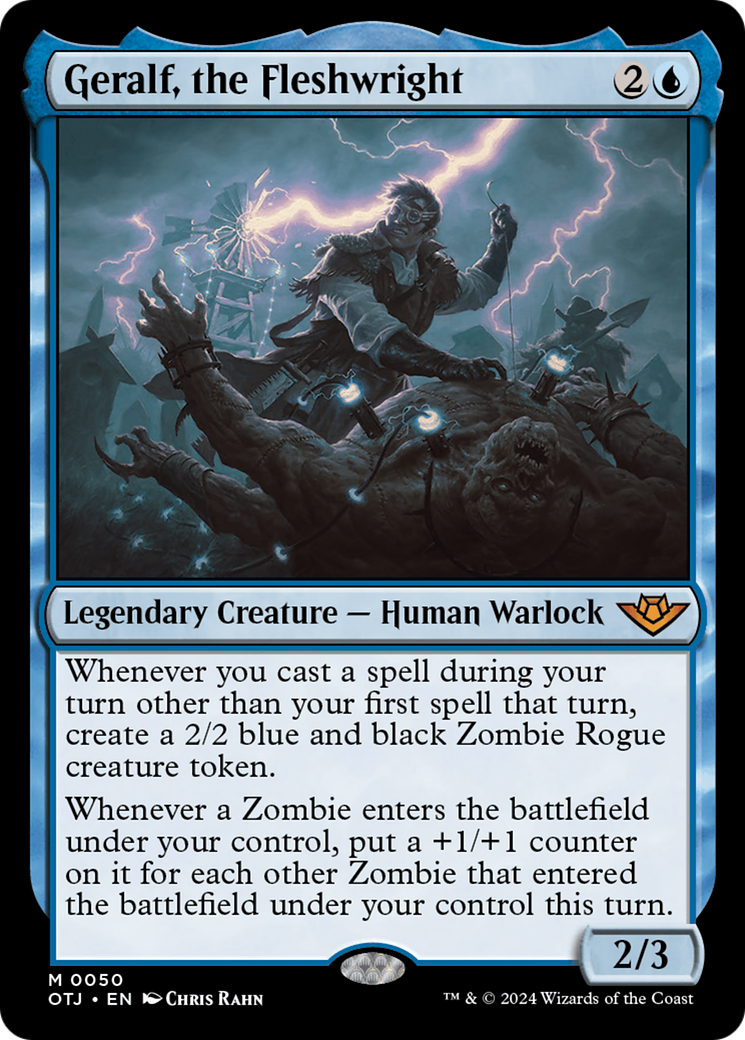 Geralf, the Fleshwright (OTJ-050) (Foil)