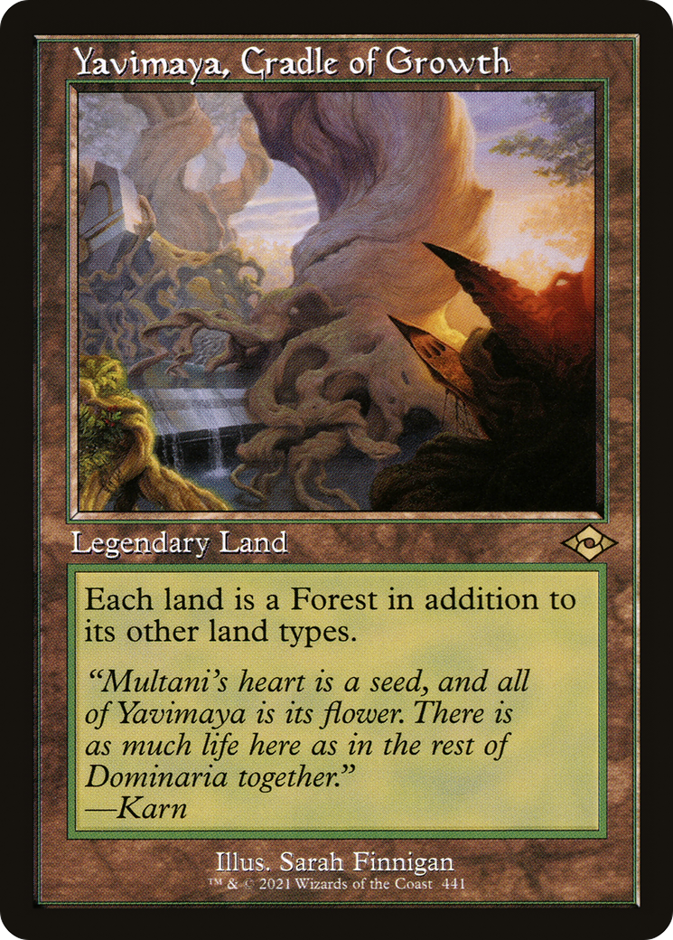 Yavimaya, Cradle of Growth (MH2-441) (Foil)