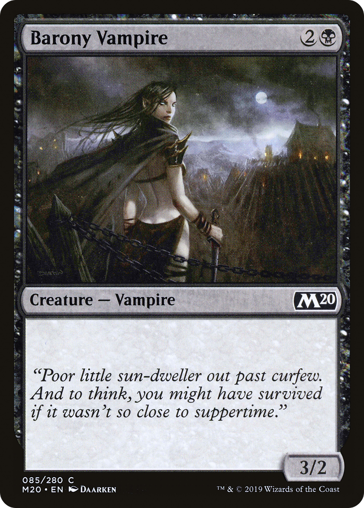 Barony Vampire (M20-085) (Foil)
