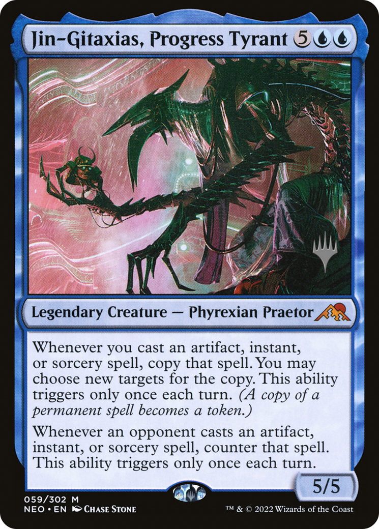 Jin-Gitaxias, Progress Tyrant (PPNEO-59P) (Foil)
