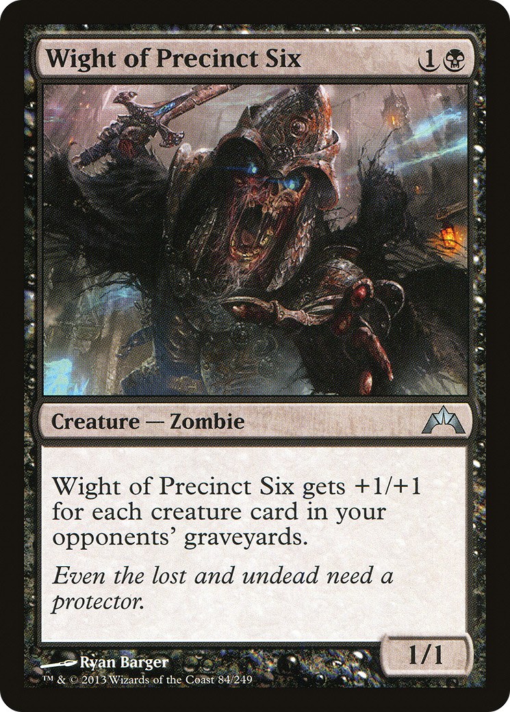 Wight of Precinct Six (GTC-084) (Foil)