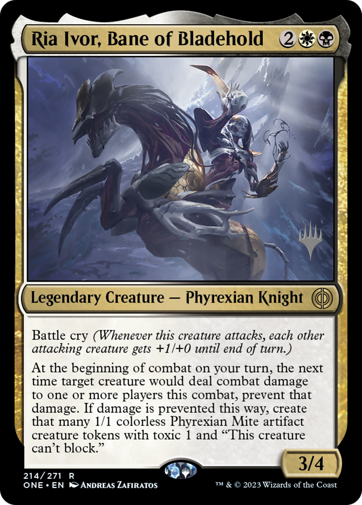Ria Ivor, Bane of Bladehold (PPONE-214P) (Foil)