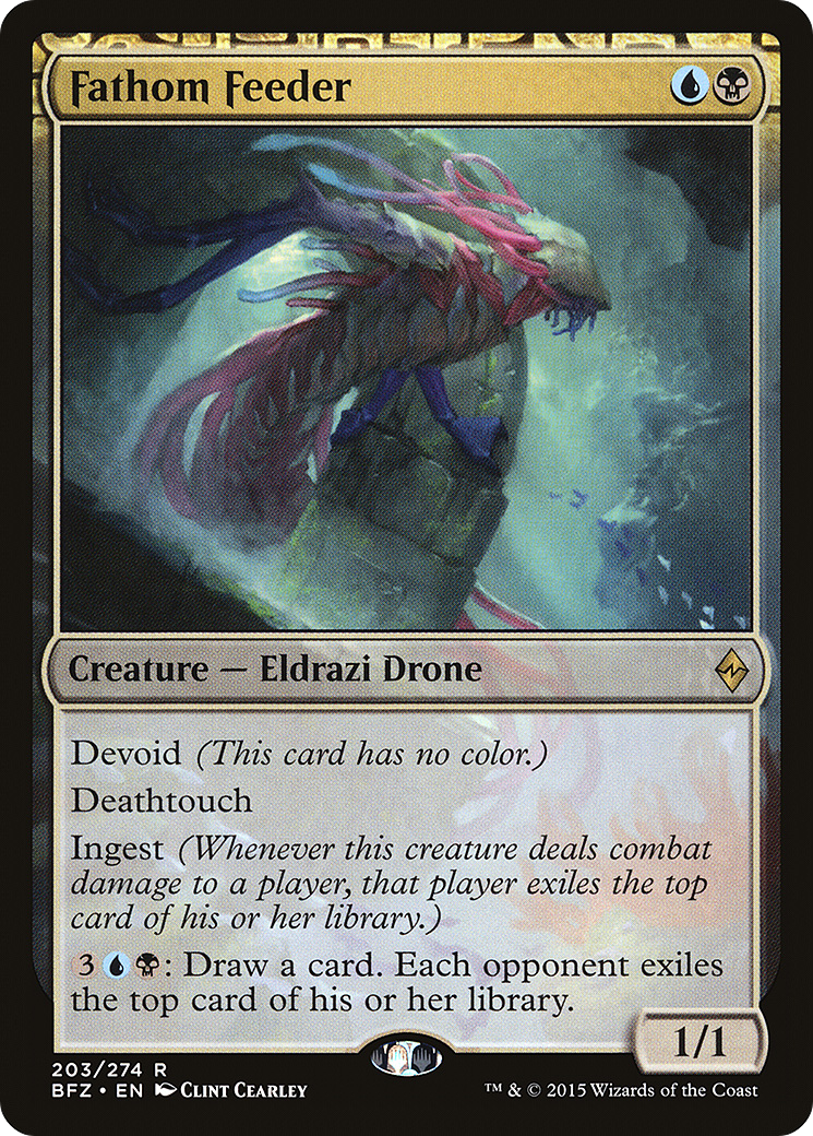 Fathom Feeder (BFZ-203) (Foil)
