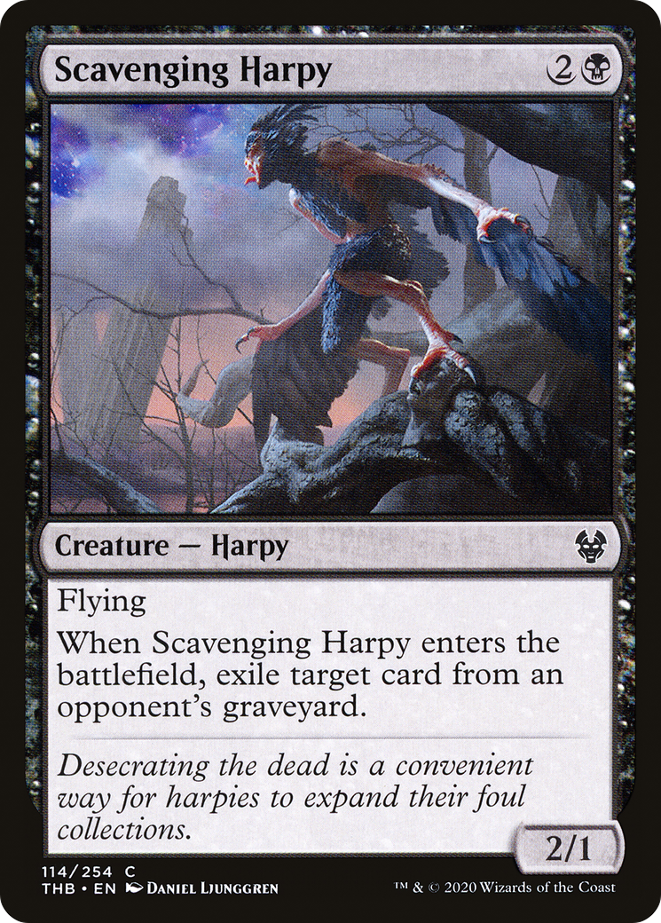 Scavenging Harpy (THB-114) (Foil)