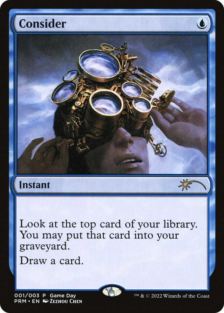 Consider (PW22-001)