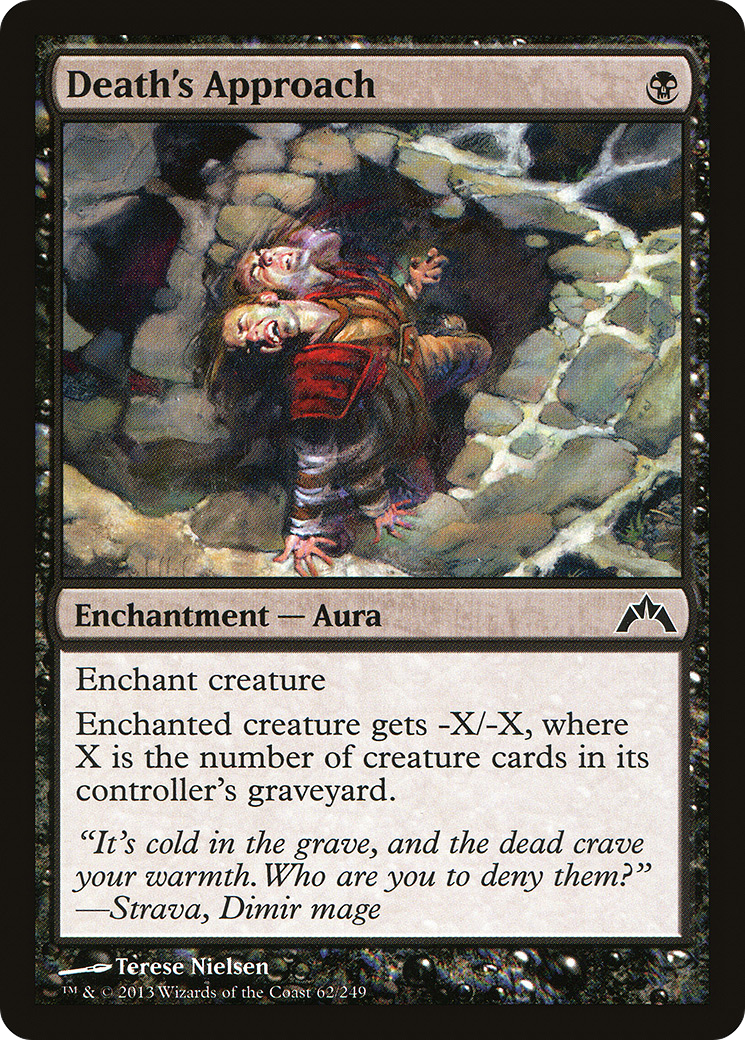 Death's Approach (GTC-062) (Foil)
