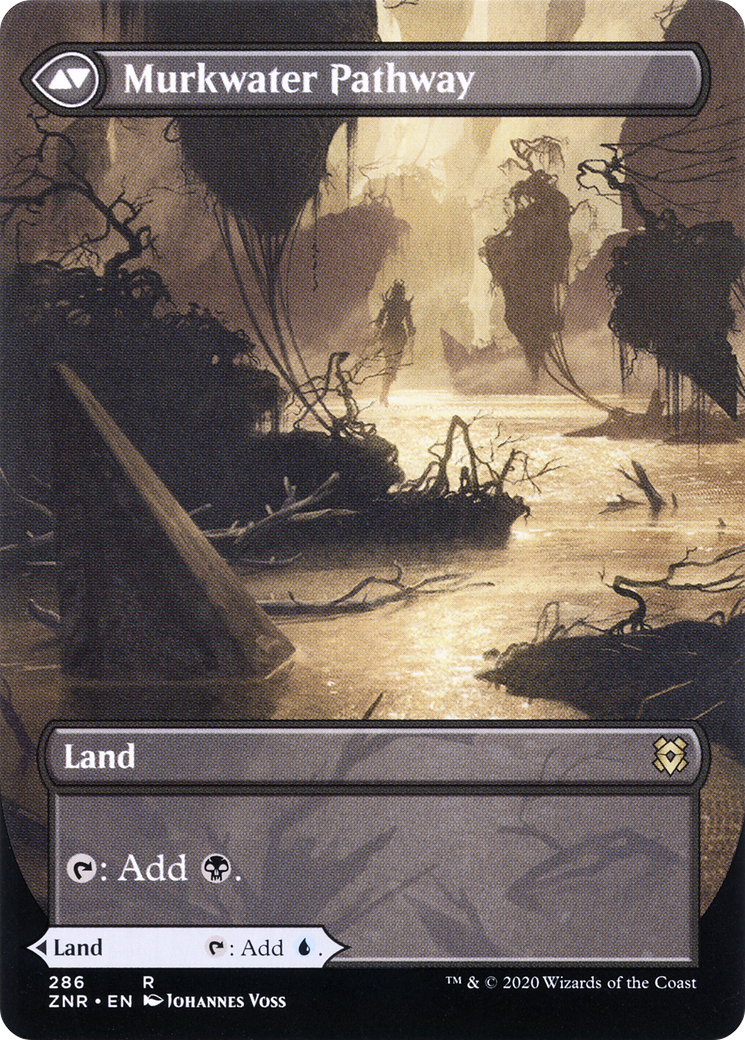 Clearwater Pathway // Murkwater Pathway (ZNR-286) (Showcase) (Borderless)