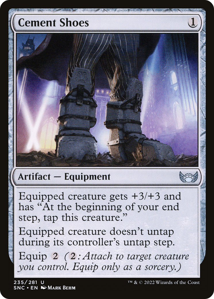 Cement Shoes (SNC-235) (Foil)