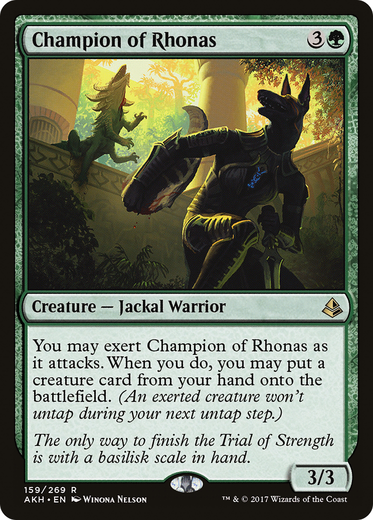 Champion of Rhonas (AKH-159)