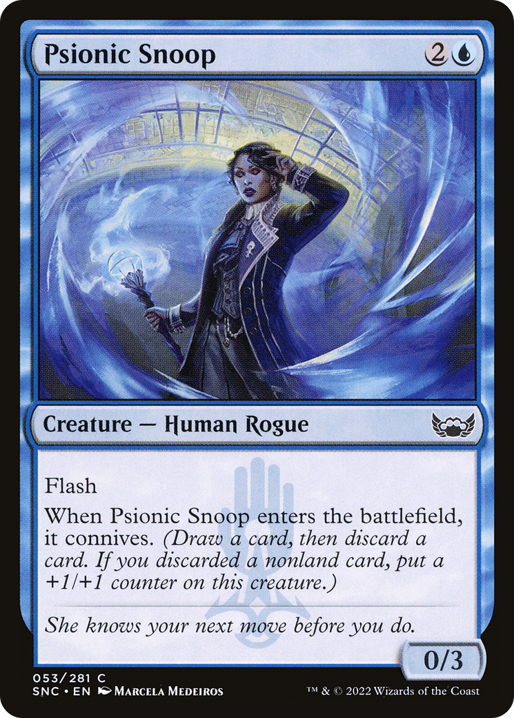 Psionic Snoop (SNC-053) (Foil)