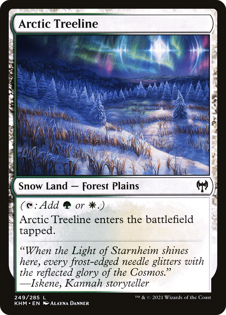 Arctic Treeline (KHM-249) (Foil)