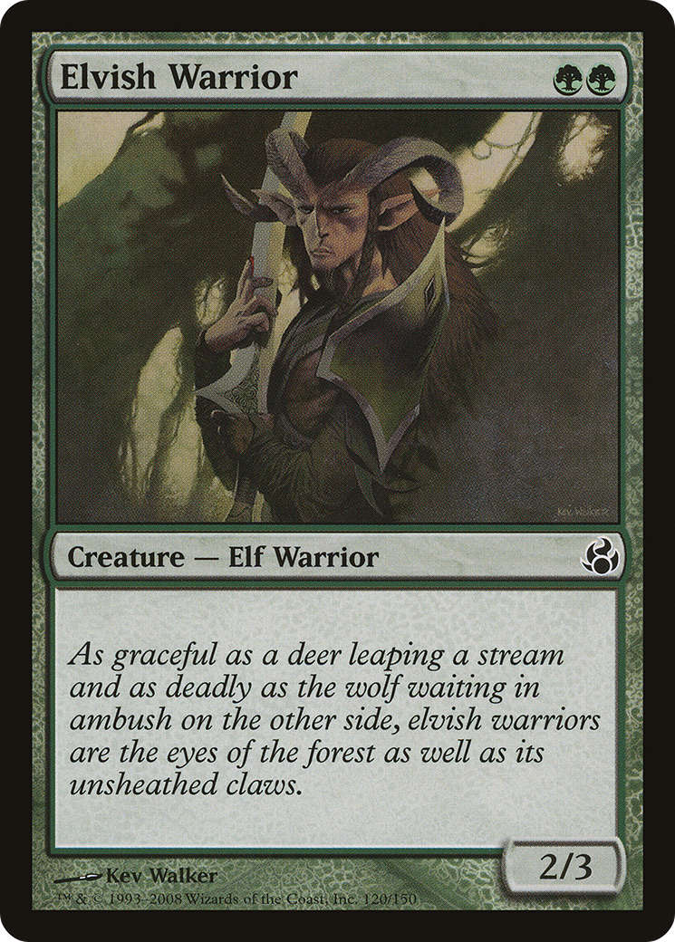 Elvish Warrior (MOR-120) (Foil)