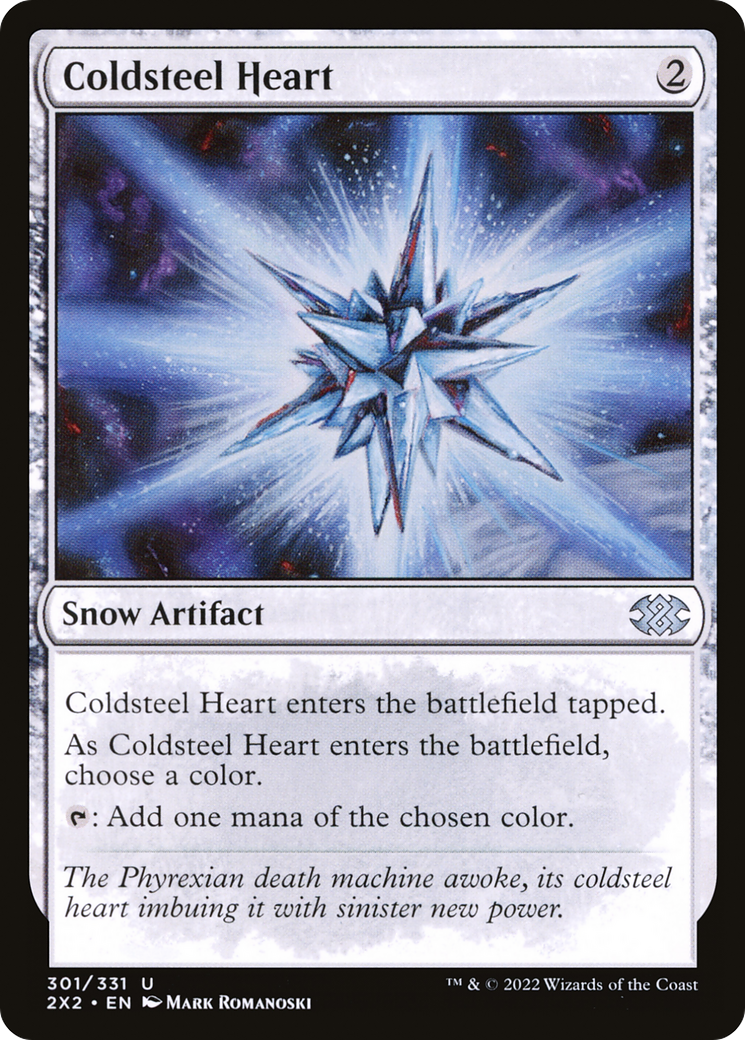 Coldsteel Heart (2X2-301) (Foil)