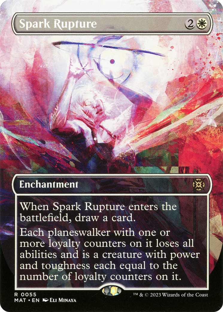 Spark Rupture (MAT-055) (Showcase) (Borderless) (Foil)