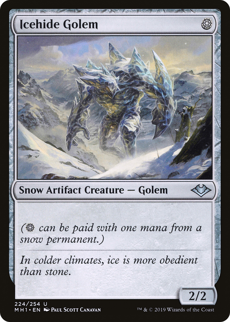 Icehide Golem (MH1-224) (Foil)