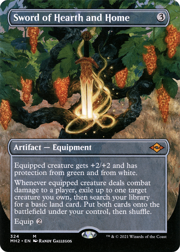 Sword of Hearth and Home (MH2-324) (Borderless) (Foil)