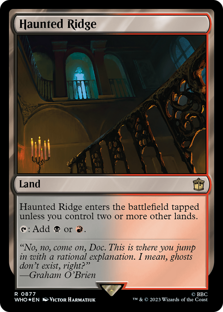 Haunted Ridge (WHO-877) (Surge Foil)
