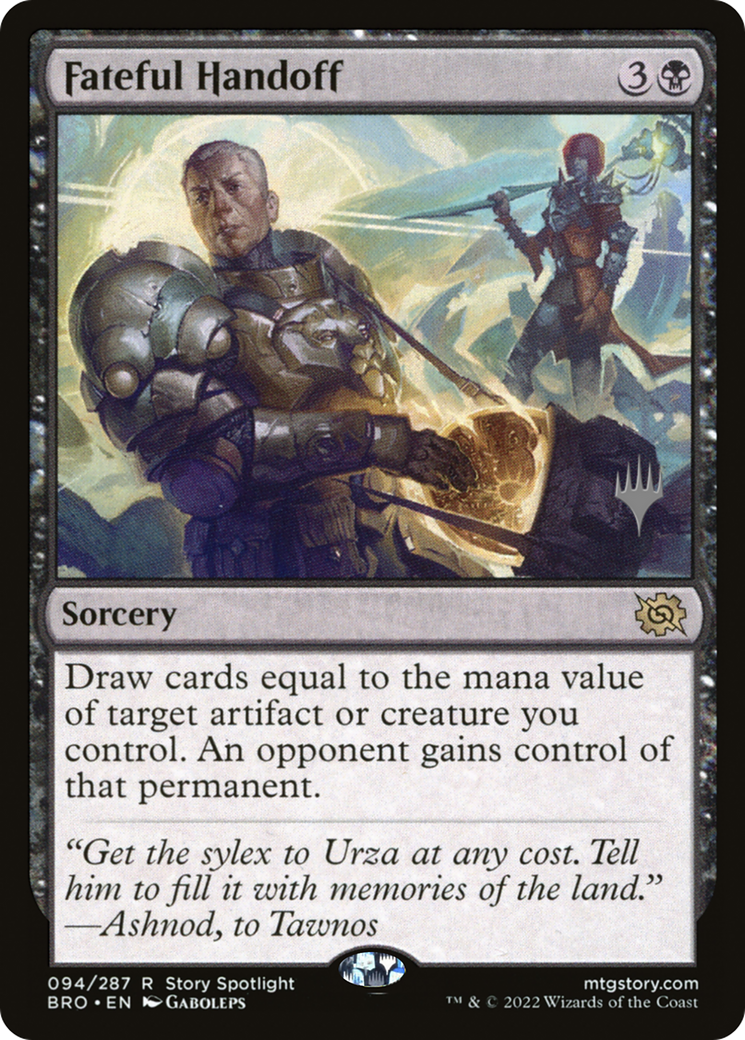 Fateful Handoff (PPBRO-94P) (Foil)