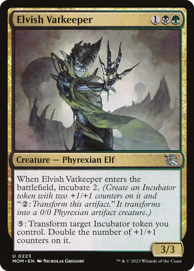 Elvish Vatkeeper (MOM-223) (Foil)