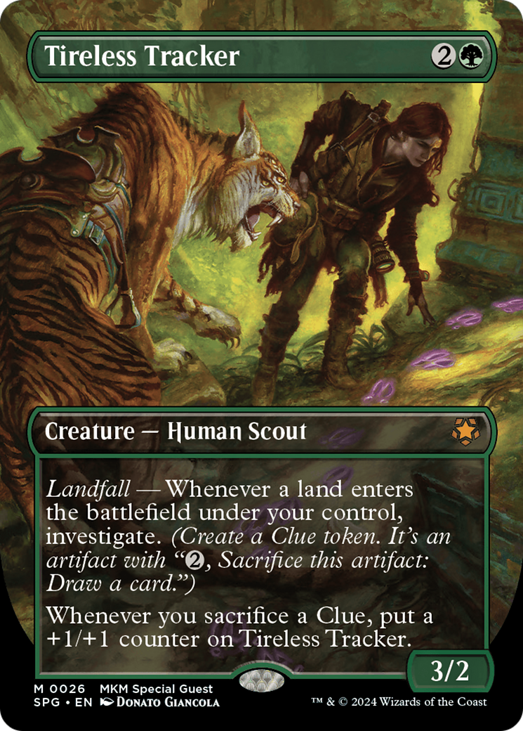 Tireless Tracker (SPG-026) (Borderless)