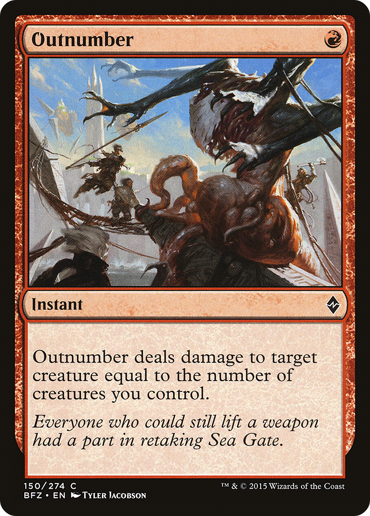 Outnumber (BFZ-150)