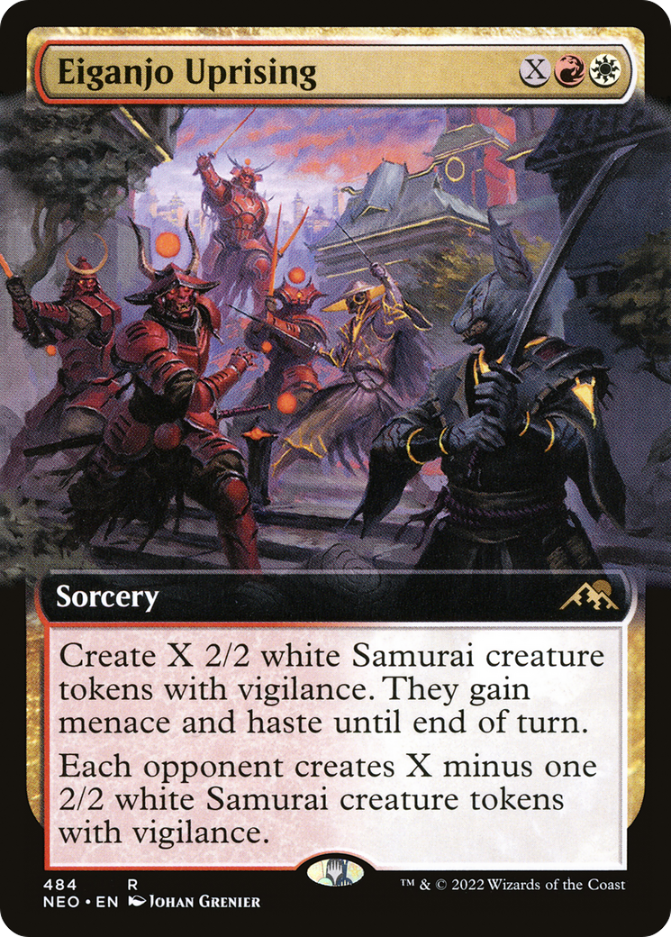 Eiganjo Uprising (NEO-484) (Extended Art)