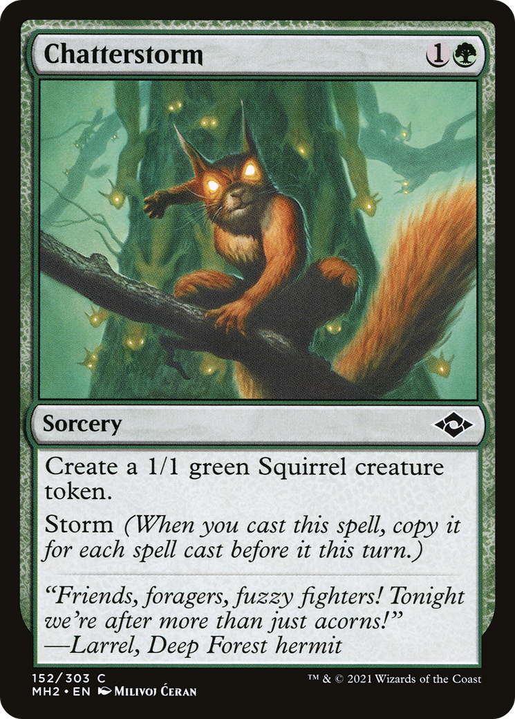 Chatterstorm (MH2-152) (Foil)