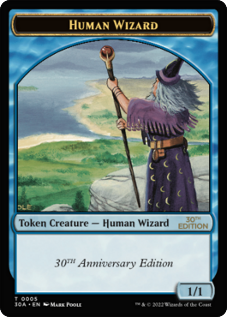 Human Wizard Token (30A-005)