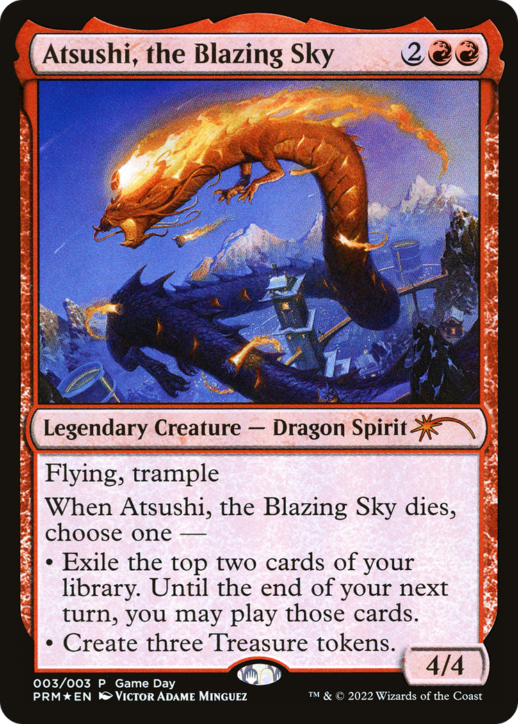 Atsushi, the Blazing Sky (PW22-003) (Foil)