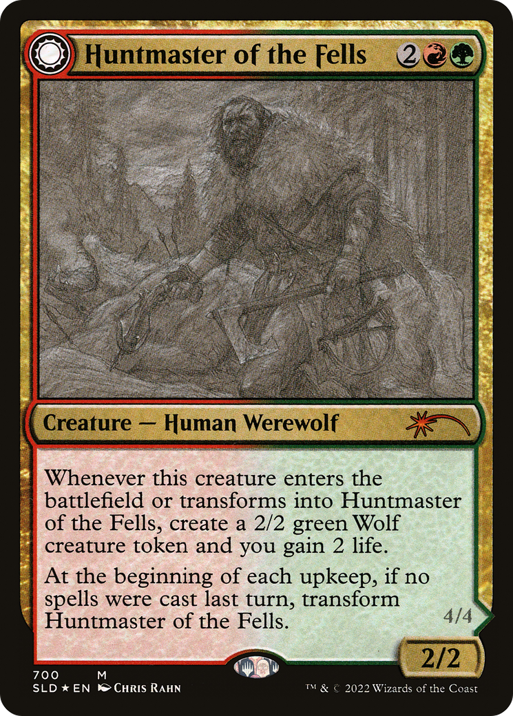 Huntmaster of the Fells // Ravager of the Fells (SLD-700)