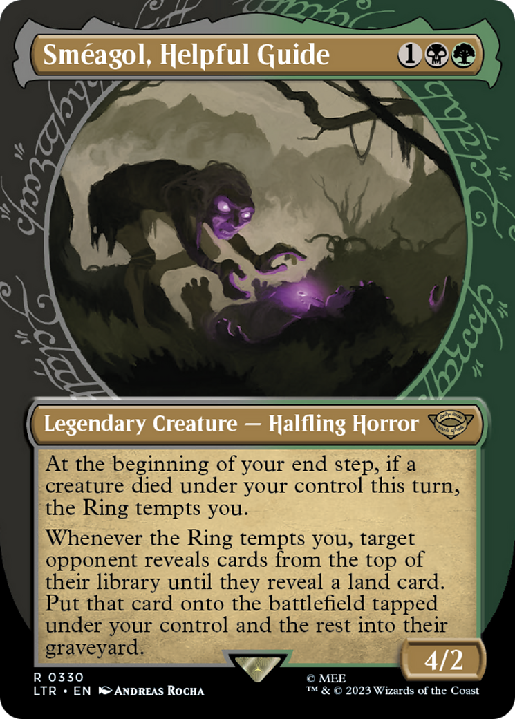 Sméagol, Helpful Guide (LTR-330) (Showcase) (Borderless)