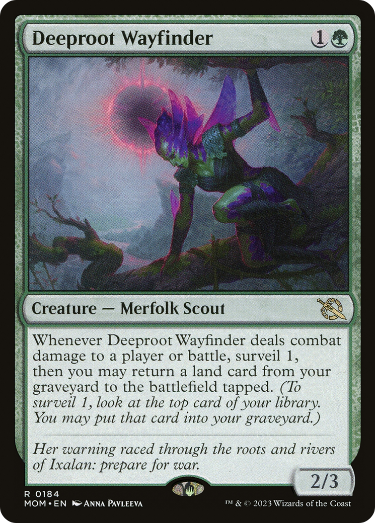 Deeproot Wayfinder (MOM-184) (Foil)