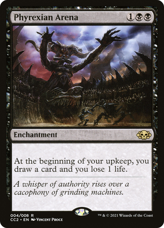 Phyrexian Arena (CC2-004) (Foil)